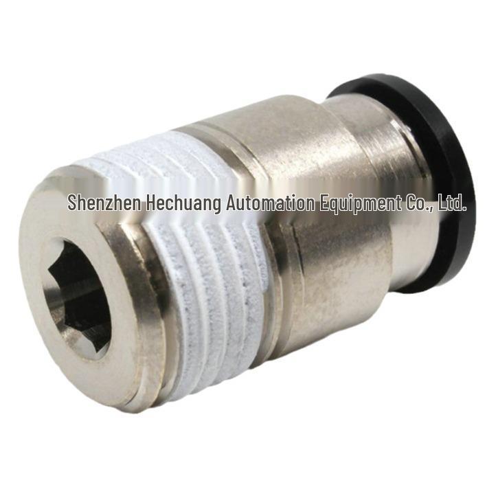 Japan PISCO Hex Hole Straight Connector POC12 Series