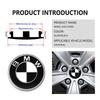 4 szt. 56 mm Naklejki na koła samochodowe Emblemat na środek piasty Odznaka Naklejka Do BMW X1 X3 E39 E46 E30 E36 E87 E60 E90 F26 G02 E70 F15 E53 G05