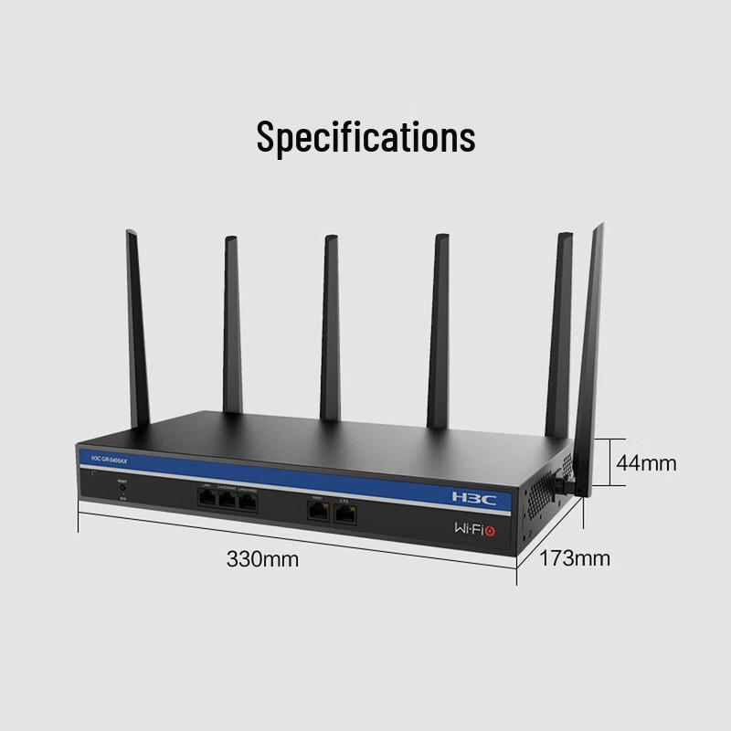 H3C GR-5400AX Wi-Fi 6 Gigabit Wireless Router (CN version)