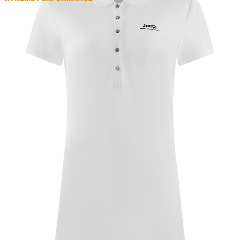 Jeep Women's Short-Sleeve Ice-Feel Polo Dress