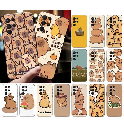 Coque de téléphone Capybara mignonne pour Samsung A52S A21S A33 A23 A13 A14 A32 A52 A53 A54 A51 A71 A15