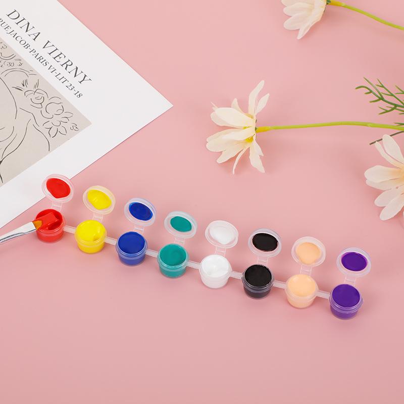 Children s DIY Acrylic Paint Set: Graffiti Art, Watercolor, Plaster Doll Coloring Paint Sticks