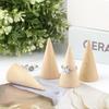 Jewelry Display Ring Holder Wooden Ring Organizer Creative Ring Display Stand  Girls Women