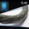 Azur Steering Wheel Glitter 2HM in Extra Thick Steering Wheel Dress Up Your Cover, Silver, "Made Japan, Cover, Car"