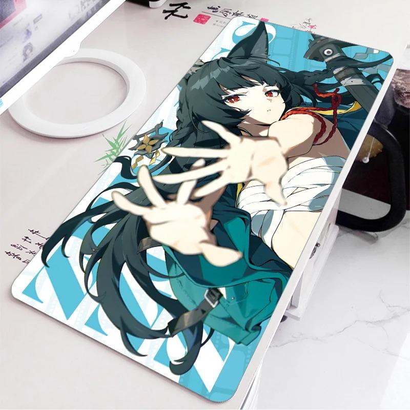 ZZZ Anime Girls Mousepad Large Computer Laptop Keyboard Mousemat XXL Mousepad Gaming Nonslip rubber PC Office Long Desk Mats