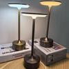 Rechargeable LED Touch Table Lamp: Modern Decorative Metal Atmosphere
