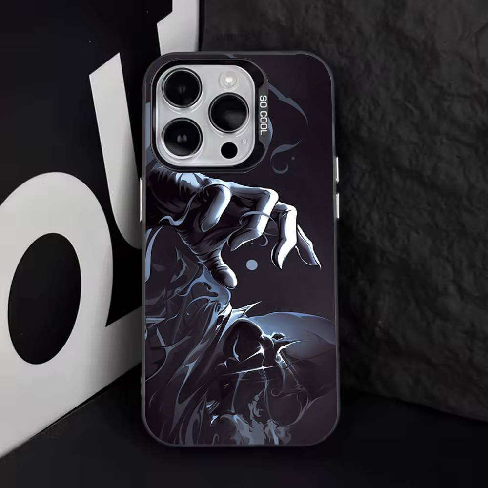 

V-Valorant O-Omen Phone Case For iPhone 17,16,15,14,13,12,11,Pro,Max,Plus,E,Air,Mini Black Tpu Cover iPhone17Air
