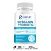GREVIP Probiotic 60 Billion CFU Capsules 120pcs — Digestive Wellness, 20 Strains, Daily Support