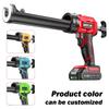 AKX0V Cordless Caulk Gun with High Brightness LED Light 250kg Force Electric Sealant Gun for Construction & DIY