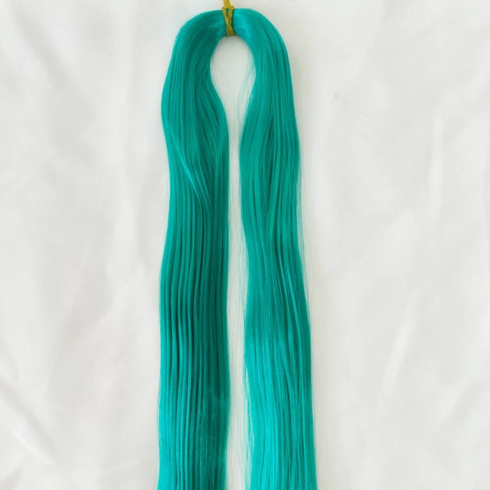 80cm/40g Colorful Series Japan Milk-Silk Doll Hair Wig DIY Repair Decor Toy Sewing Doll Wig Hair Hairline