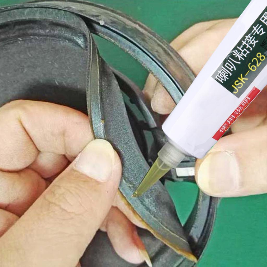 80ml Speaker Repair Glue- for Dust Cap Bonding Speaker Edge Bonding Horn Cracking- Degumming Paper Cone Professional