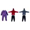 1/12 Scale Action Figure Clothes Hoodie and Pants Set Miniature Clothing for Doll Dress Up Casual