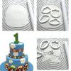 5 Stück/Set Backen Kuchenform Wolke Kunststoff Fondant Ausstecher Kuchenform Fondant Kuchen DIY Form Dekorationswerkzeuge