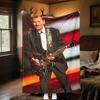 1pc Rock Star Johnny Hallyday Blanket, Al Season Lightweigh Poster Blanket Home Office Outdoor Nap Multifunc Poster Blanketional Blanket