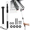 Loft Ladder Pull Down Kit With Aluminum Alloy Steel Components For Home Use