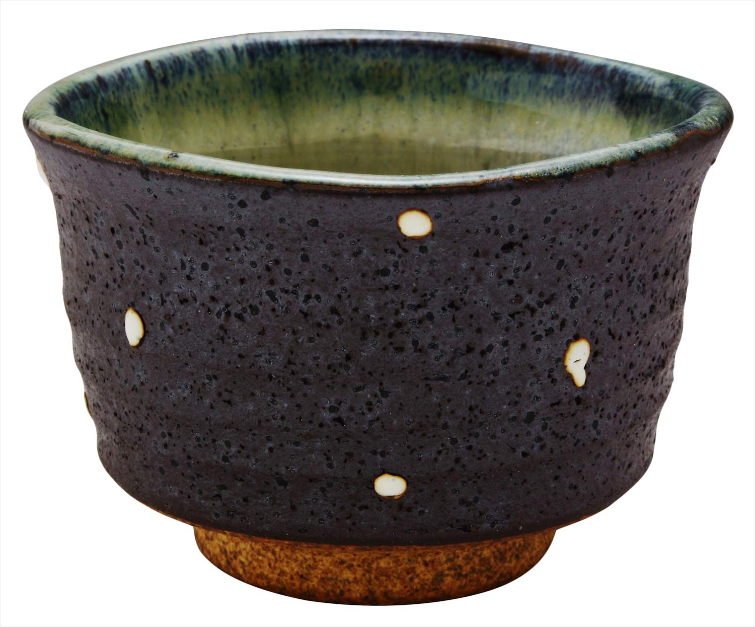 

Mino Ware Sake Cup 80ml White Dot Crest Approx. 132-1751