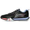 Li Ning Saga 2 Lite Rubber Breathable Low Top Badminton Shoes Unisex Black White AYTT003-1