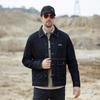 JEEP Men's Fashion Big Pocket Lapel Denim Jacket