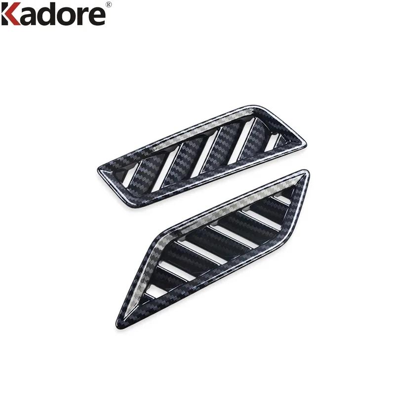 Car Front Air Condition Vent Outlet Cover Trim For Volkswagen VW Golf 8 MK8 Pro R Carbon Interior Accessories