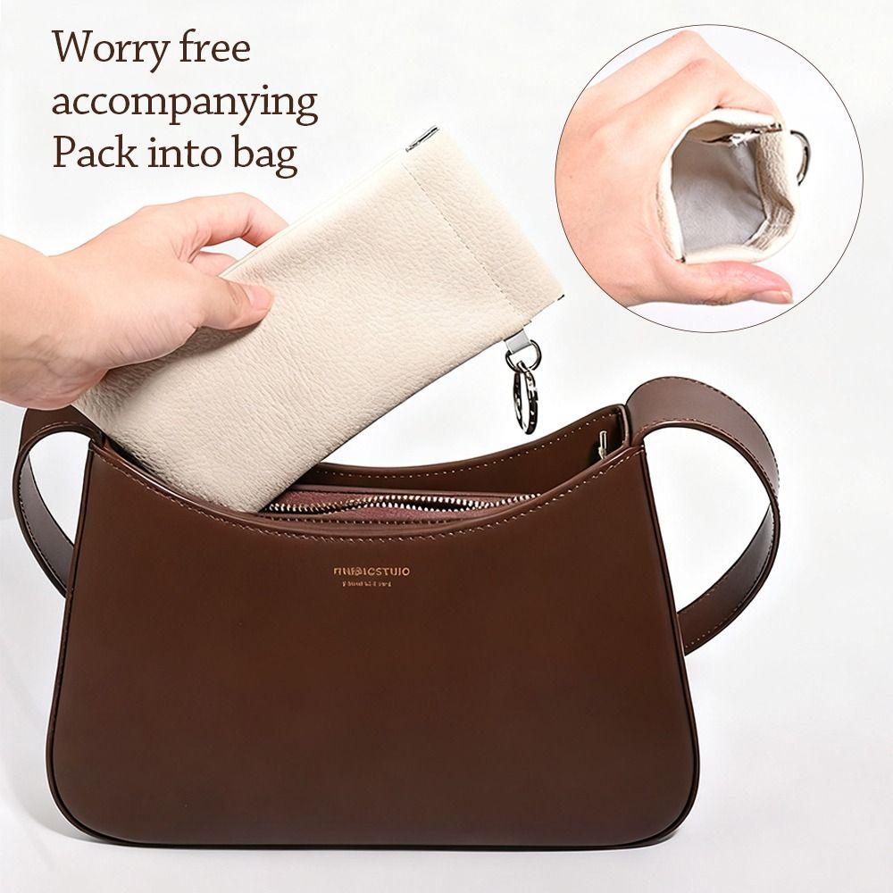 With Glasses Cloth Glasses Bag Soft PU Automatic Closed Sunglasses Case Waterproof Protective Cover Eyewear Pouch