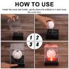 Sports Memorabilia Showcases Box Illuminated Sports Display Box With Multicolor LED Light for Home Decoration