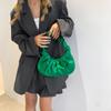 Nuevo Bolso Dumpling de un Hombro Estilo Coreano Bolso Francés Bolso Nube a la Moda Plisado de Mano Bajo el Brazo