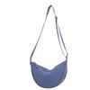 Solid Women's Portable Shoulder Bag Simple Female Nylon Cloth Padded Crossbody Bags Travel Purse Handbags Messenger Bag