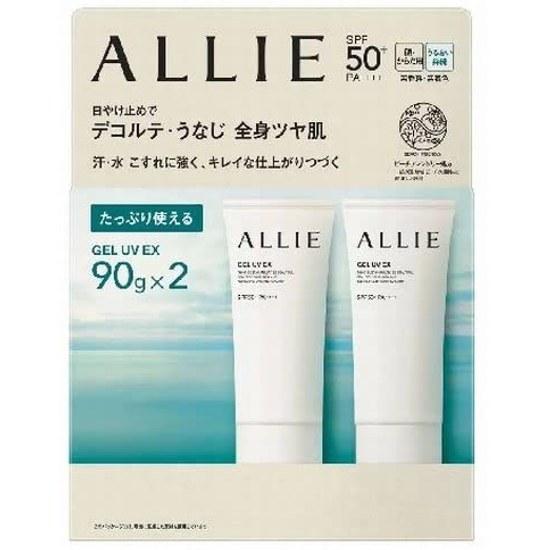 ALLIE Chrono Beauty Gel UV EX SPF50+ PA++++ Fragrance-Free 90g2 Set