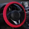 Auto Decoration Winter Warm Universal Car-styling Soft Warm Plush Covers Car Steering Wheel Cover Pearl Velvet