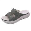 Sandali in Vera Pelle da Donna Semplici Borchie e Stile Sportivo Pantofole Taglie Grandi Donna Leggere e Comode da Indossare all'Aperto
