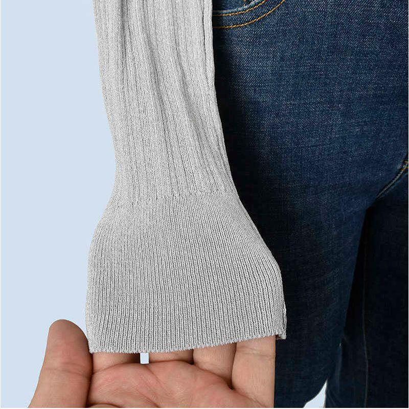 Round Neck Slim Fit Sweater Women's Stylish Niche Style Spring and Autumn Easiest for Match Slimming Inner Knitting Bottoming Shirt Elegant Tops