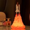 3D Printing Space Shuttle Lamp USB LED Children Baby Night Light Room Decor 110-220V