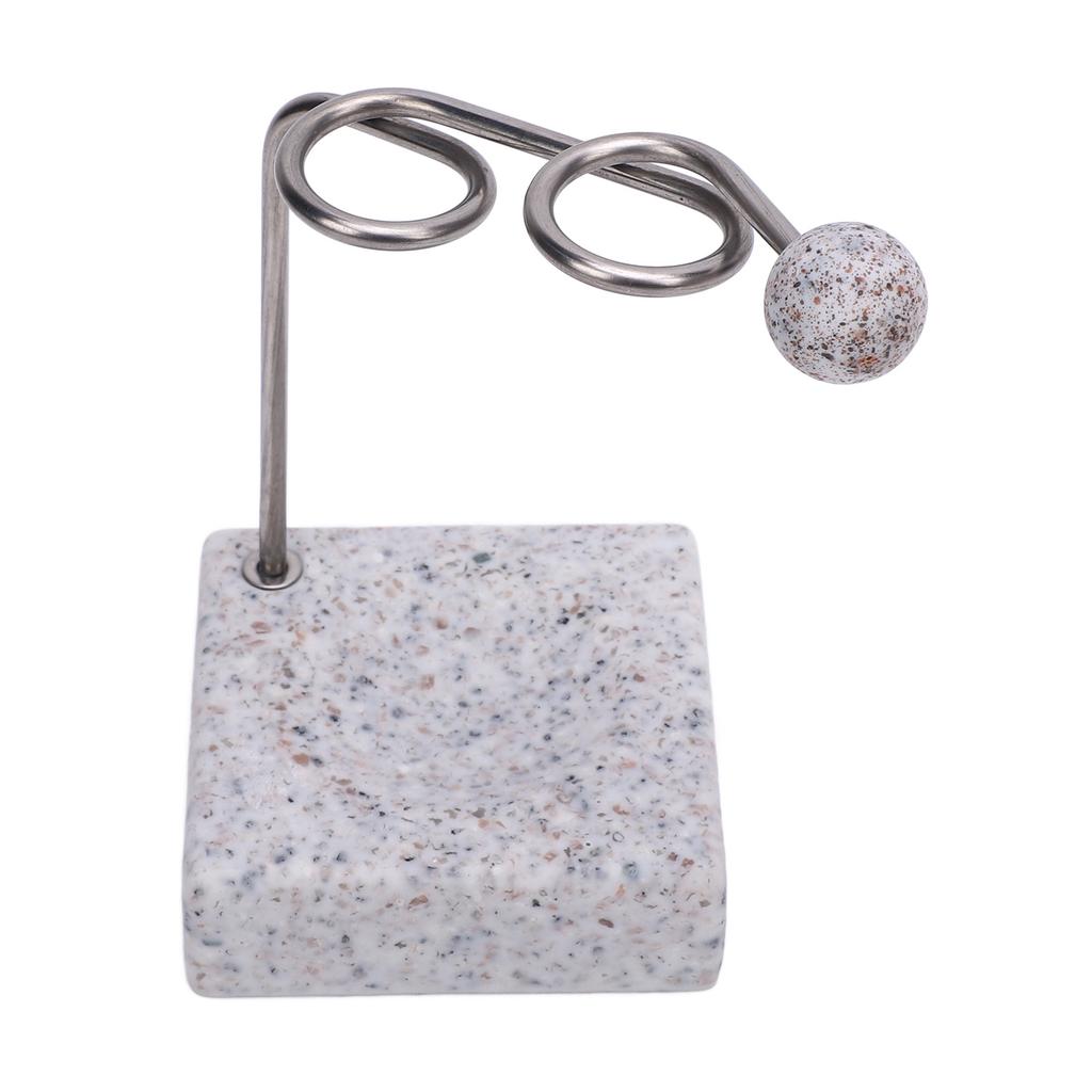 Toothbrush Holder Stainless Steel Bracket and Resin Base Cute Modern Tooth Brush Organizer for Bathroom