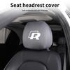 abcd1 Car Seat Headrest Protective Cover Anti-Dirty Pillow Protector For VW Passat Golf Tiguan Polo Scirocco Jetta CC T-ROC Touareg