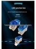 UKK250A Blue Rail-Mounted Single-Pole Distribution Box: High Current, Multiple Outputs