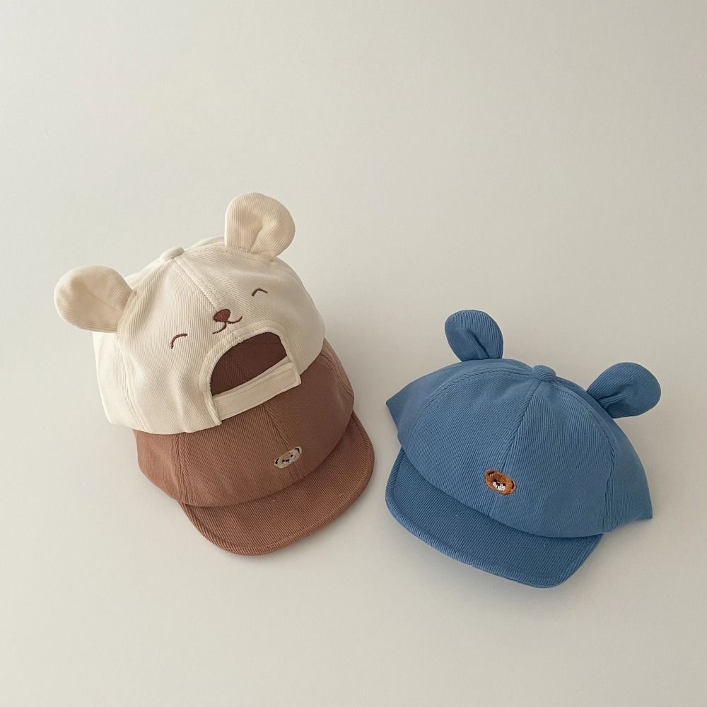 Cute Bear Baby Hat Cartoon Infant Cap New Children Sun Hat