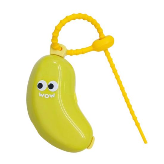 1/2Pcs Banana Toothbrush Cover with Toothpaste Dispenser Dust-Proof Compact Design Portable