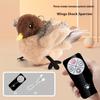 An Interactive Cat Toy, Realistic Sparrow Sound Flannel, USB Rechargeable, Remote Control, Pet Supplies, Suitable for Halloween and Christmas Gifts