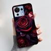 For ZTE Blade V50 Vita Case Black TPU Silicone Luxury Cute Cool Flower Phone Cases for Blade V 50 Vita V50Vita Bumper Soft Cover