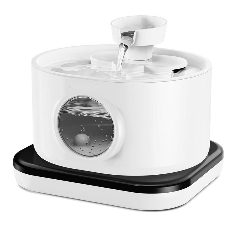 Cordless Rechargeable Pet Drinking Fountain 4L Stainless Steel Automatic Water Bowl Dispenser for Cat Dog Home