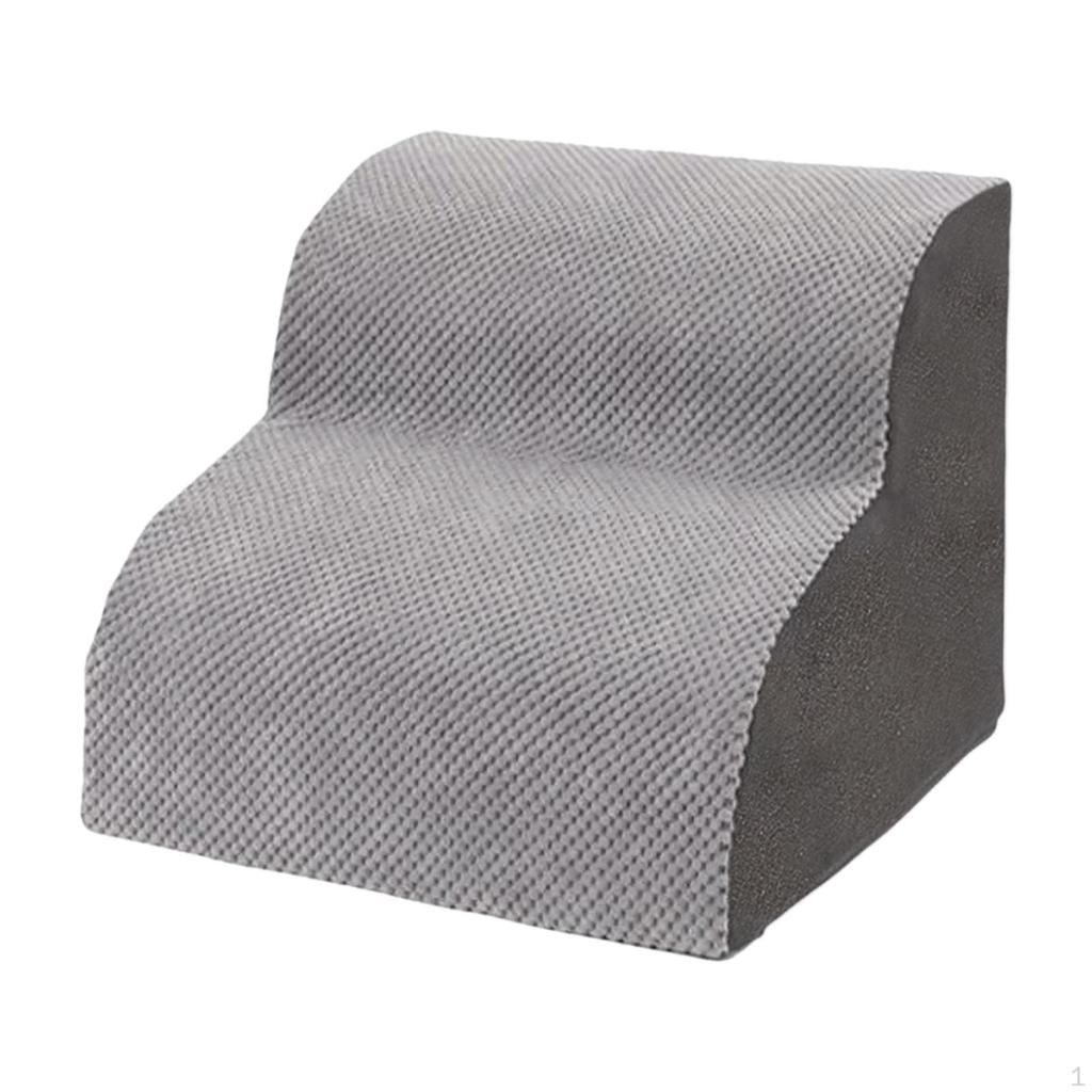 Dog Stairs Cat Ladder Detachable Washable Cover Portable Dogs Bed Wide Ramp Steps for