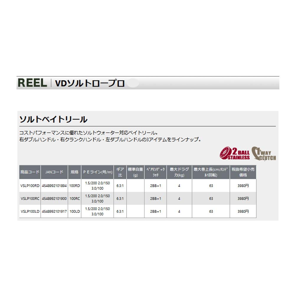 PROX VD Salt Low Pro 100LD VSLP100LD