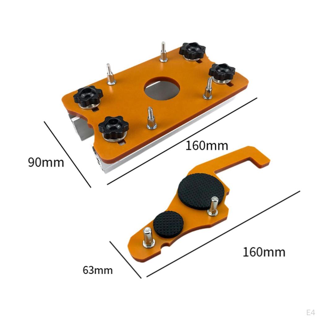 Slotted Base Power Tools Parts,Multifunction,Wardrobe Bracket Invisible Fasteners for 65mm