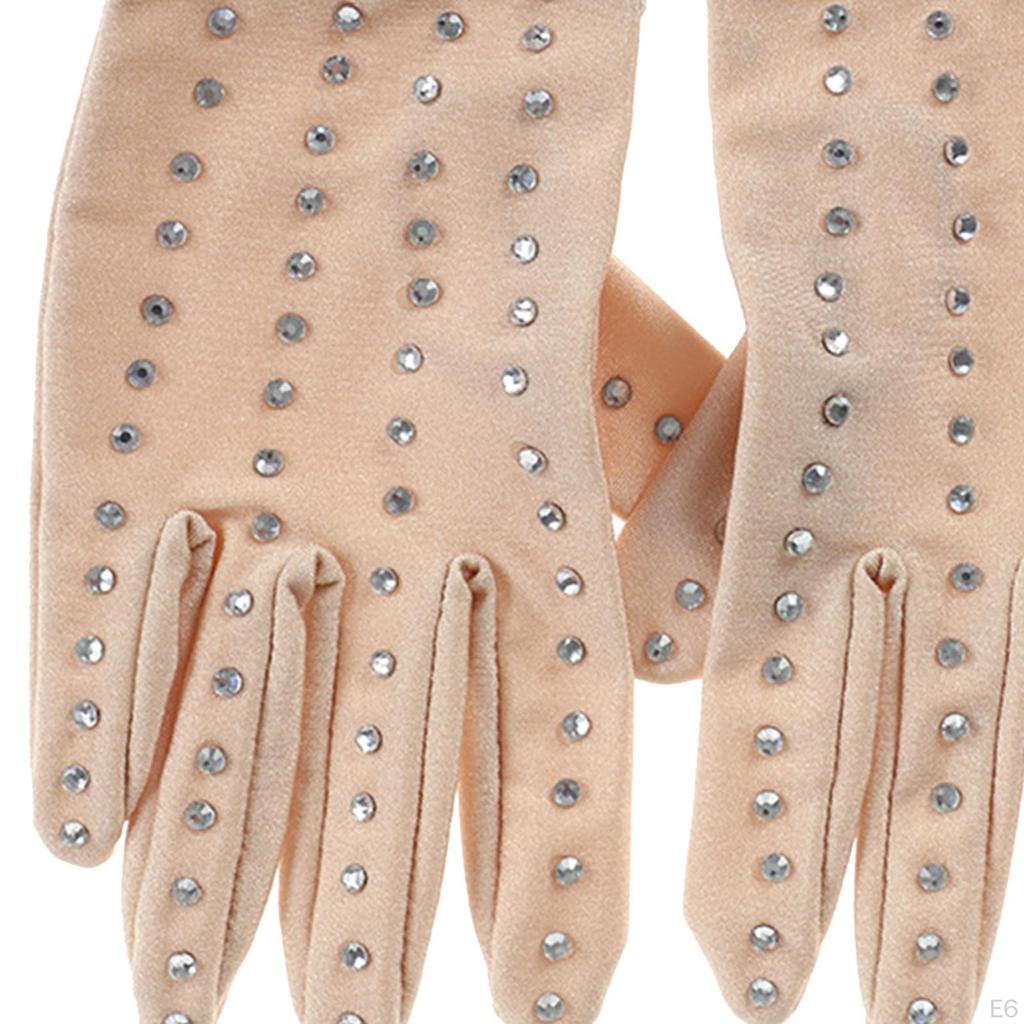 Elegante Damen Eiskunstlaufhandschuhe für Figurenmeisterschaft