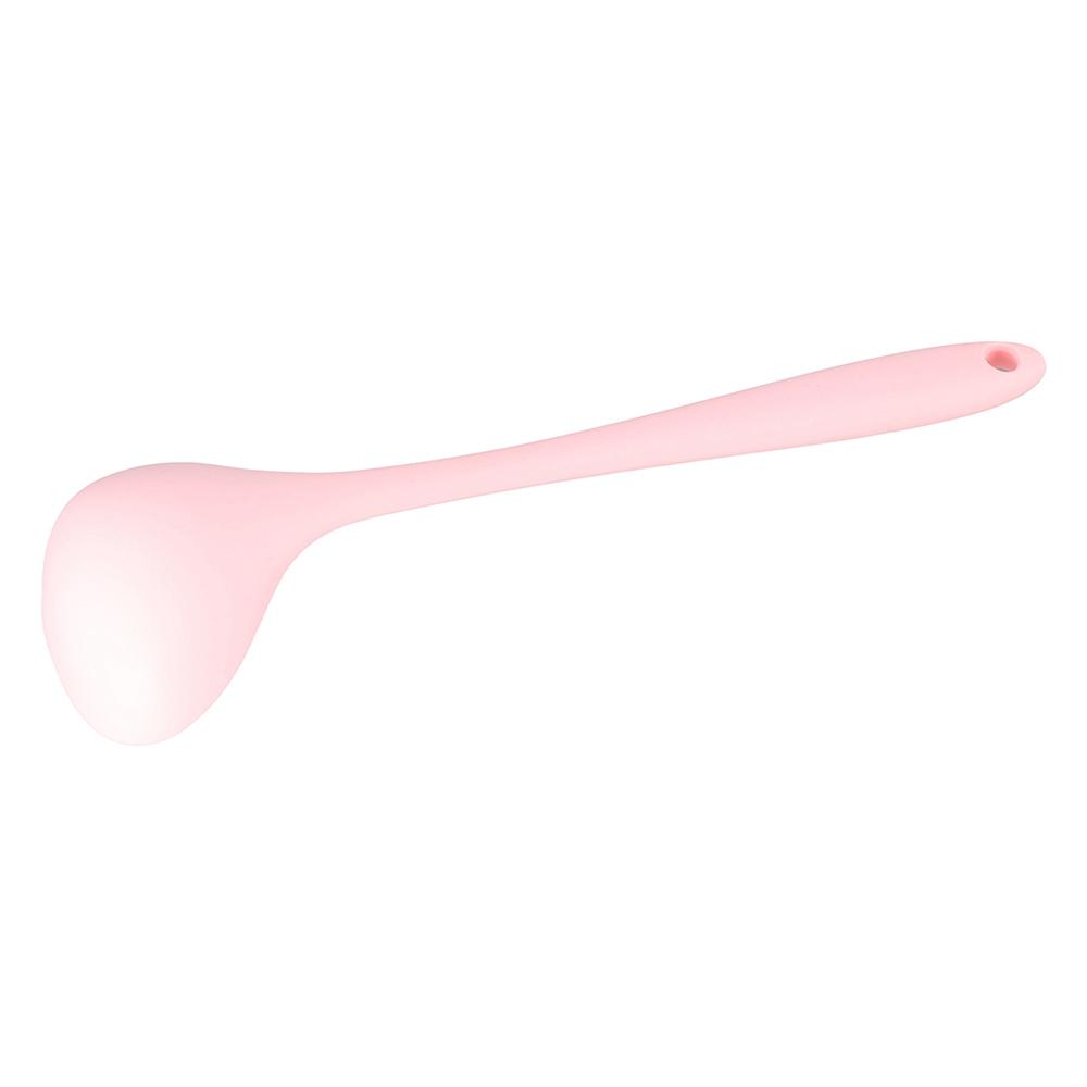 Kitchen Multifunction Curved Handle Non-stick Dinnerware Tableware Soup Ladle Serving Spoon Scoop