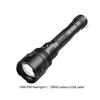 Torch Handheld XHP90 Lamp Camping Working Tactical Portable Flashlight Rechargeable Powerful Outdoors White Multi-use