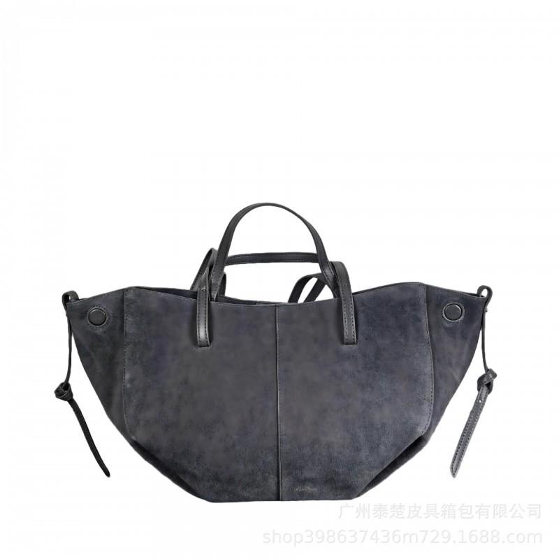 

Matte Leather Tote Bag Women Large Capacity One-shoulder Underarm High-end Fashionable All-match Commuter 32×38×17cm