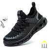 2024 Lightweight Work Safety Shoes For Man Breathable Anti-Smashing Anti-iercing Sports Safety Shoes Work Boots Footwear