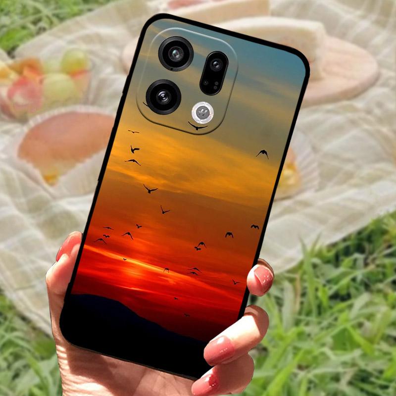Case For OPPO Find X9 Pro FindX9 Silicone Soft TPU Phone Cover For OPPO Find X9Pro X 9 Shell Bumper Anti Drop Funda Coque PLJ110
