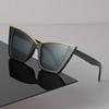 Travel Driving Cat Eye Sunglasses Female Male Retro Candy Colors Mirror Sun Eyewear Cool Female Male Style Oculos De Sol
